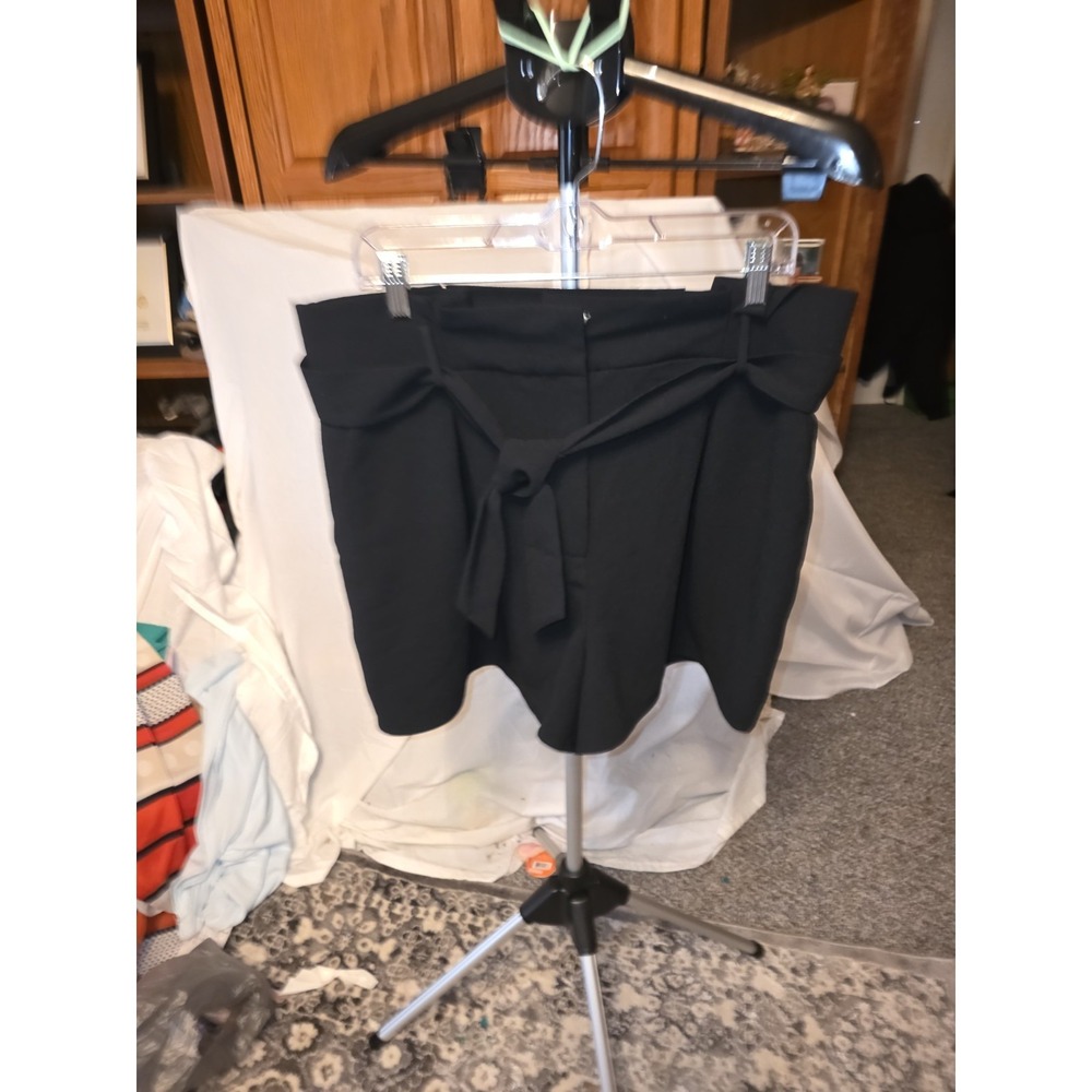 Free Press Shorts With Black Belt. Size XL 18" Waist, 15" Rise, 3" Inseam